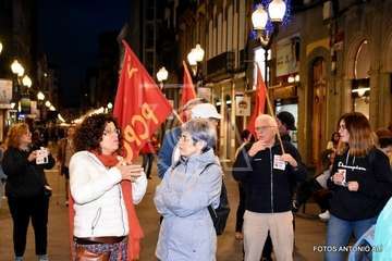 Telde se suma a la manifestación por la Igualdad (Foto Antonio Alí y TA)